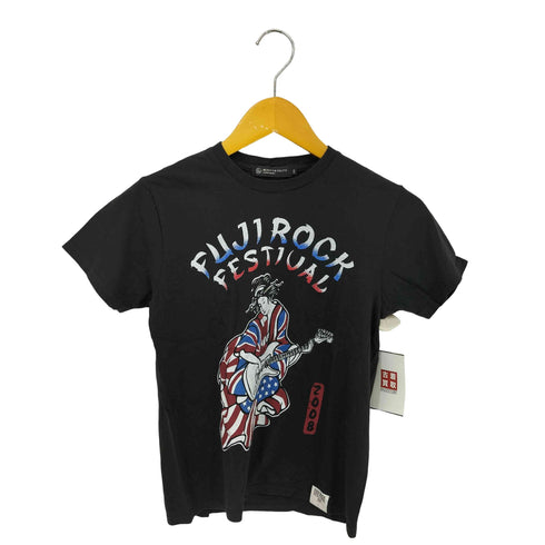 ビューティーアンドユースユナイテッドアローズ BEAUTY & YOUTH UNITED ARROWS FUJIROCK FESTIVAL 2008 クルーネック半袖Tシャツ カットソー Y2K レディース  XS